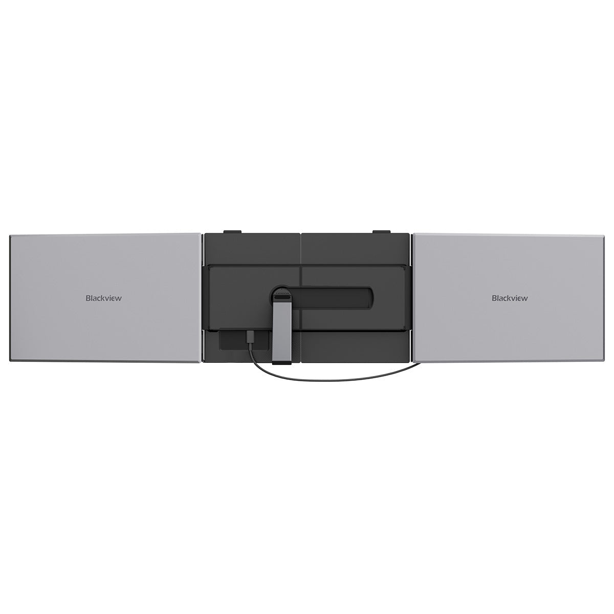 Blackview DCM8 Pro – Tragbarer Erweiterungsbildschirm 15,3" Doppelmonitor, Kompatibel mit PC und Laptop, 2 USB-C Anschlüsse, IPS HD Display