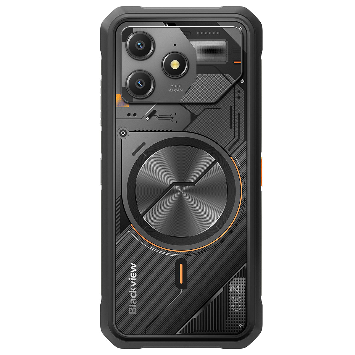Blackview FORT 100 – Ultradünnes Outdoor-Smartphone 4G 6,56", MediaTek Helio G81 Octa-Core, 8+128 GB, 5000 mAh Akku, Dual-Kamera 16+13 MP