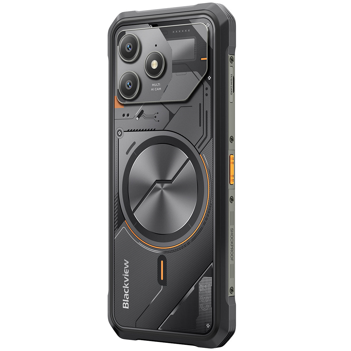 Blackview FORT 100 – Ultradünnes Outdoor-Smartphone 4G 6,56", MediaTek Helio G81 Octa-Core, 8+128 GB, 5000 mAh Akku, Dual-Kamera 16+13 MP