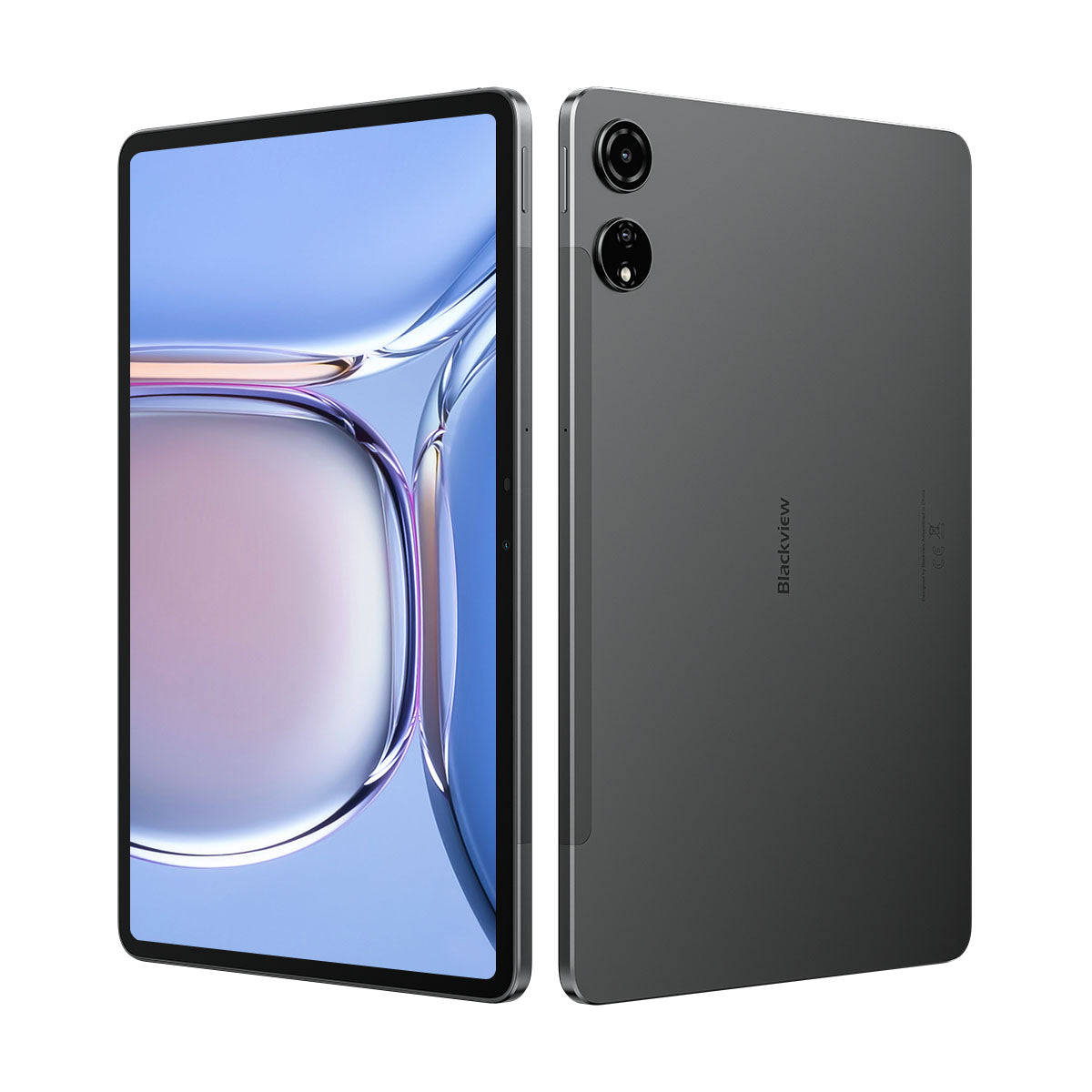 Blackview Mega 3 - Tablet, 12,1-Zoll-2.5K-Display, 12 GB RAM, 256 GB Speicher, Android 15, 8800 mAh Akku, Space Grau