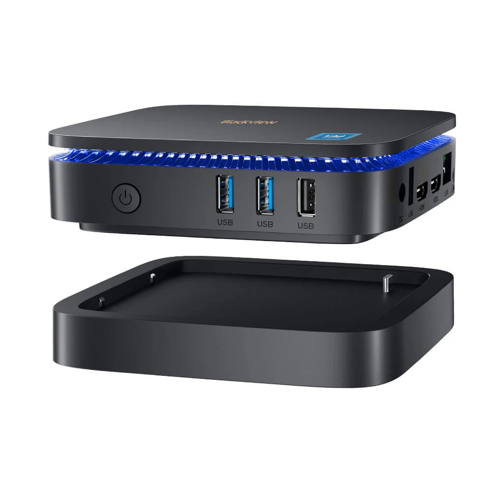 Blackview MP60 Mini PC Intel N-series CPU Windows 11 Pro VESA Mount Support Mini PC