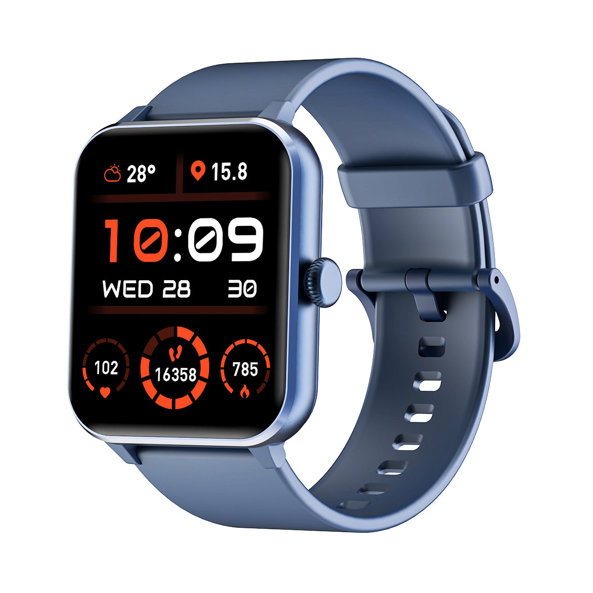 Blackview R50 – Sport-Smartwatch | Herzfrequenzmessung, Schlafüberwachung, 100+ Sportmodi, IP68, Bluetooth-Anrufe