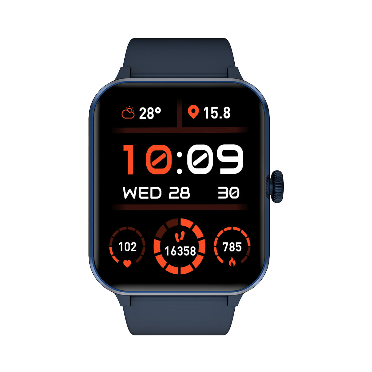 Blackview R50 – Sport-Smartwatch | Herzfrequenzmessung, Schlafüberwachung, 100+ Sportmodi, IP68, Bluetooth-Anrufe