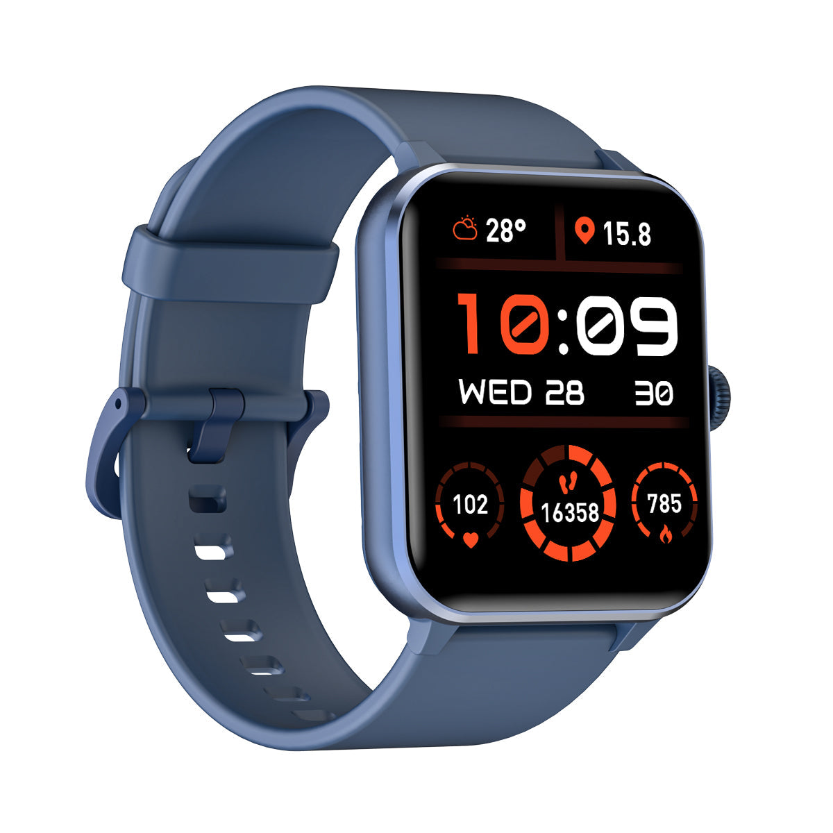 Blackview R50 – Sport-Smartwatch | Herzfrequenzmessung, Schlafüberwachung, 100+ Sportmodi, IP68, Bluetooth-Anrufe