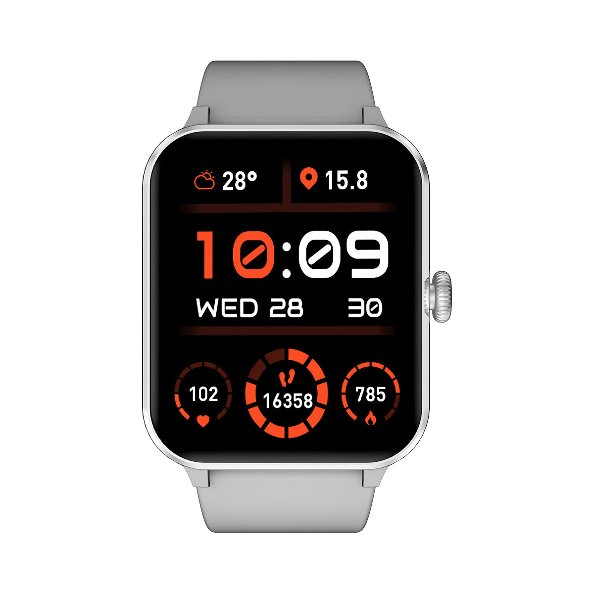 Blackview R50 – Sport-Smartwatch | Herzfrequenzmessung, Schlafüberwachung, 100+ Sportmodi, IP68, Bluetooth-Anrufe
