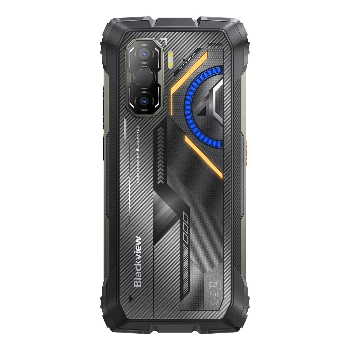 Blackview ROCK 3 – Outdoor-Smartphone 4G mit Infrarot-Wärmebildkamera, 120-Hz-Display 6,78", 108-MP-Kamera, Taschenlampe 400 lm