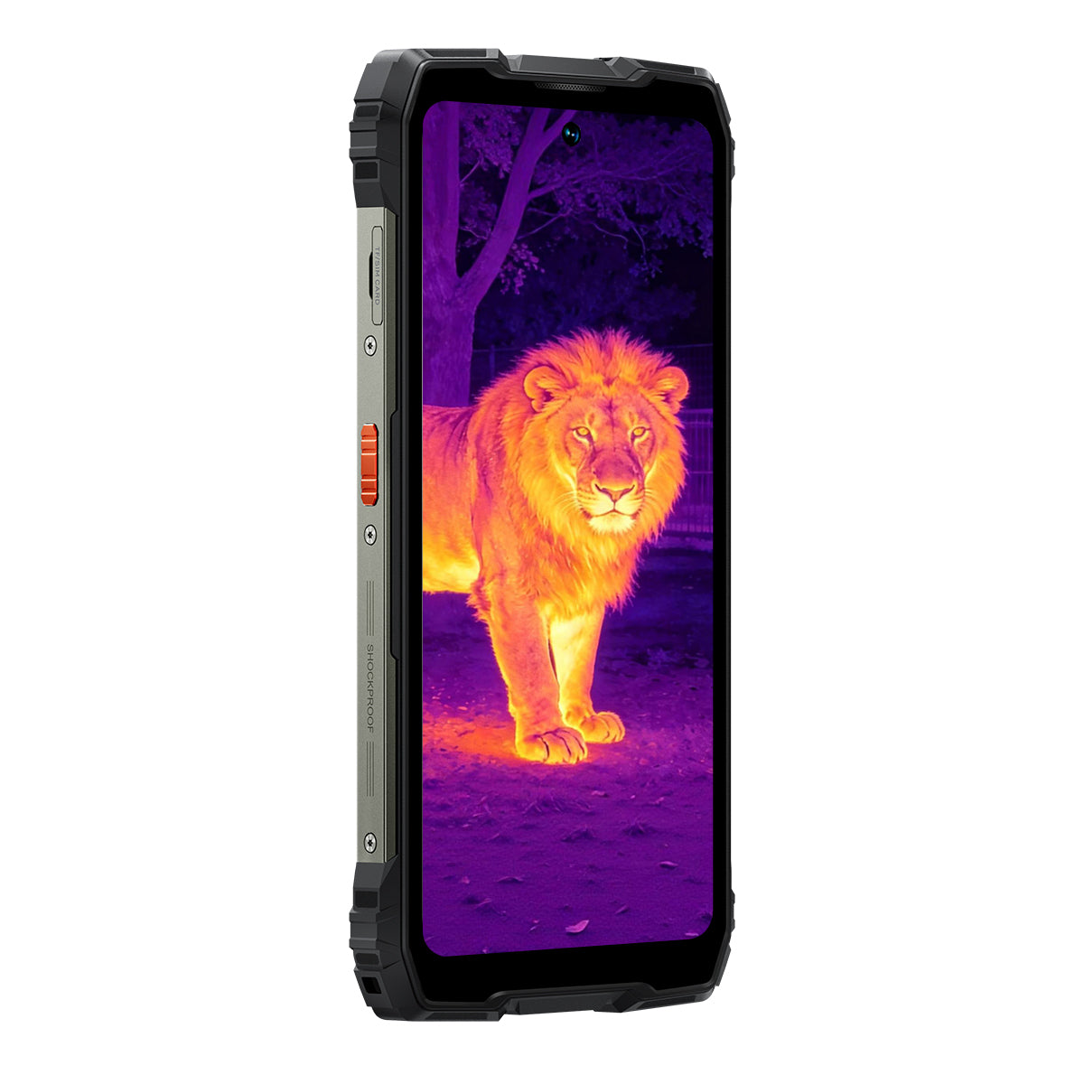 Blackview ROCK 3 – Outdoor-Smartphone 4G mit Infrarot-Wärmebildkamera, 120-Hz-Display 6,78", 108-MP-Kamera, Taschenlampe 400 lm
