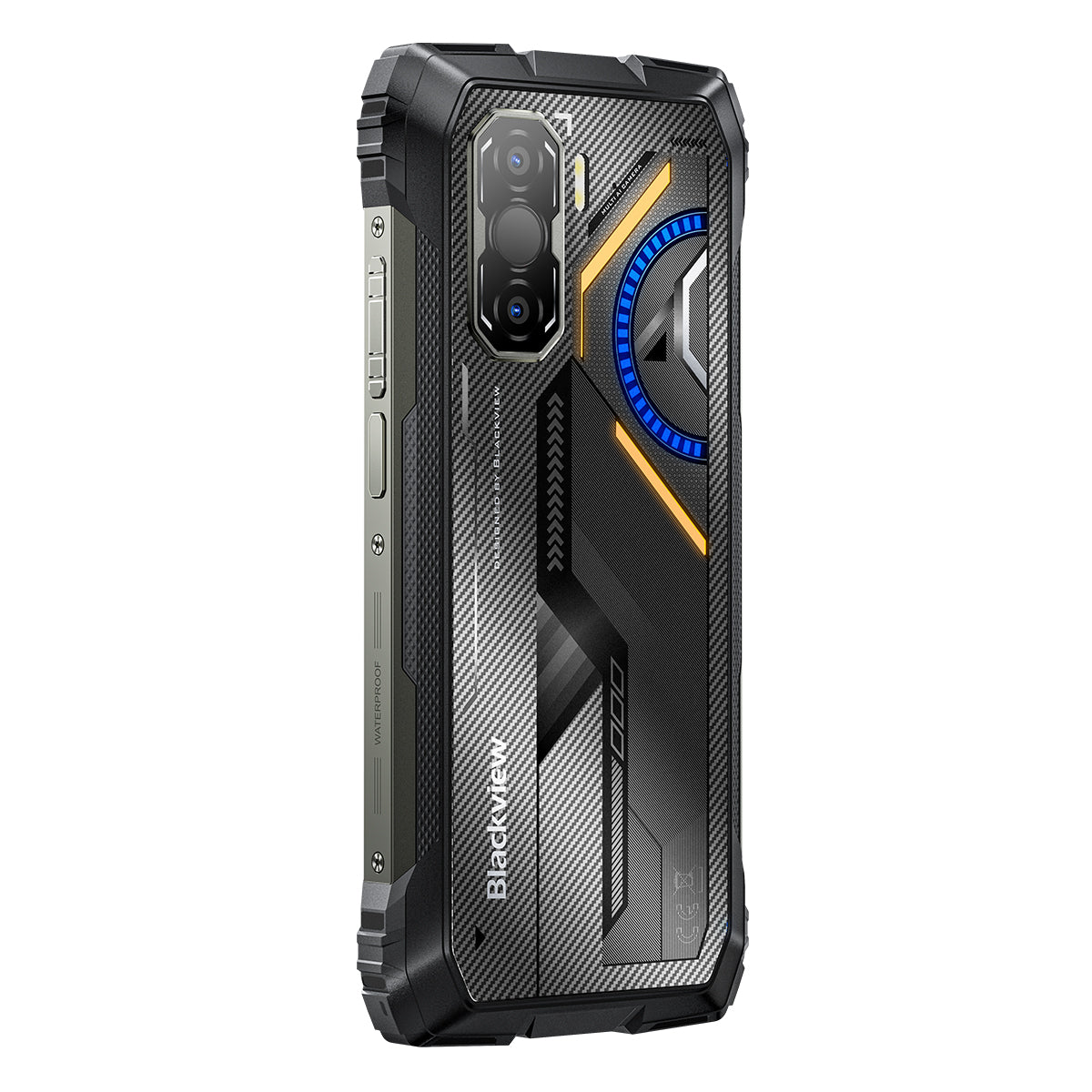 Blackview ROCK 3 – Outdoor-Smartphone 4G mit Infrarot-Wärmebildkamera, 120-Hz-Display 6,78", 108-MP-Kamera, Taschenlampe 400 lm