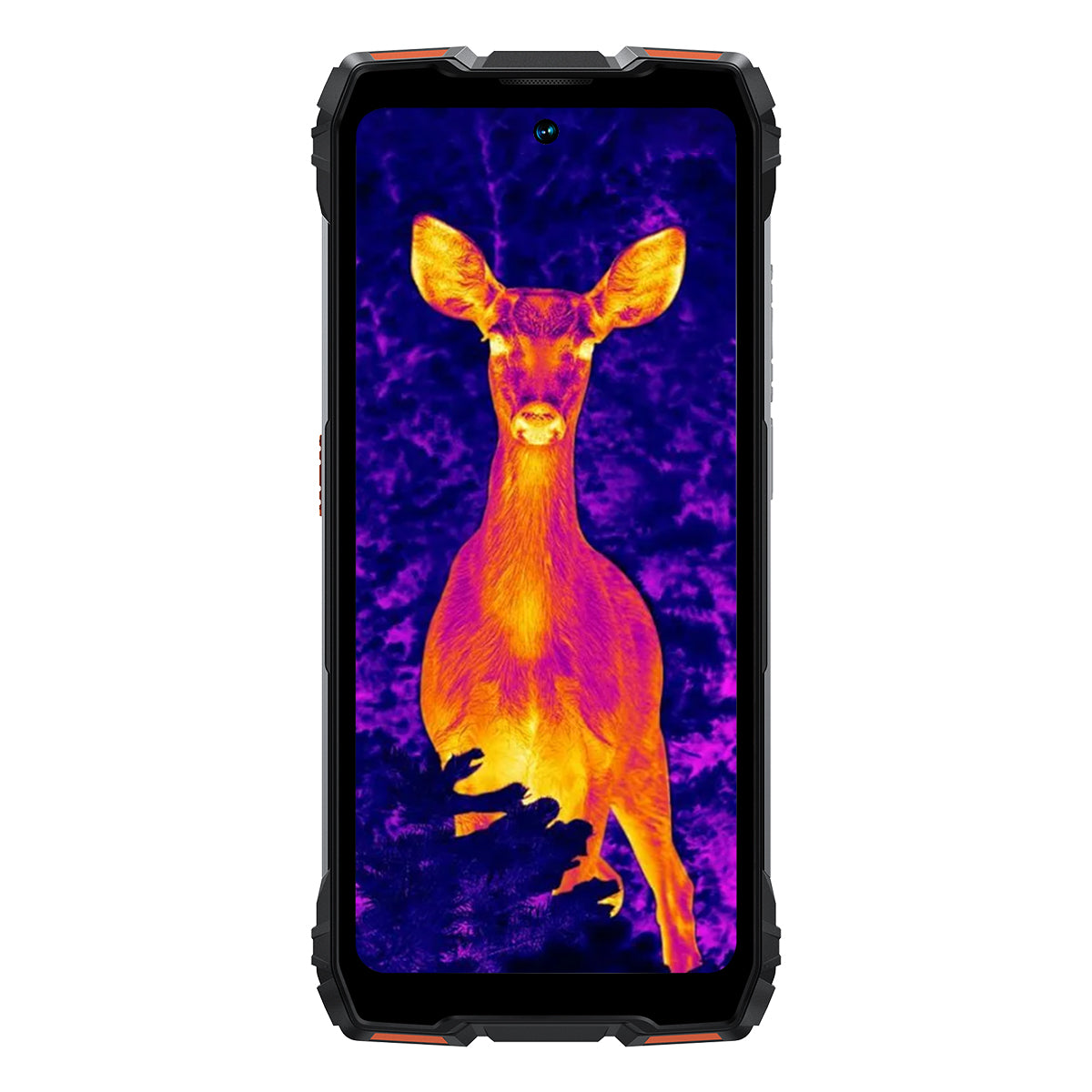 Blackview ROCK 3 – Outdoor-Smartphone 4G mit Infrarot-Wärmebildkamera, 120-Hz-Display 6,78", 108-MP-Kamera, Taschenlampe 400 lm