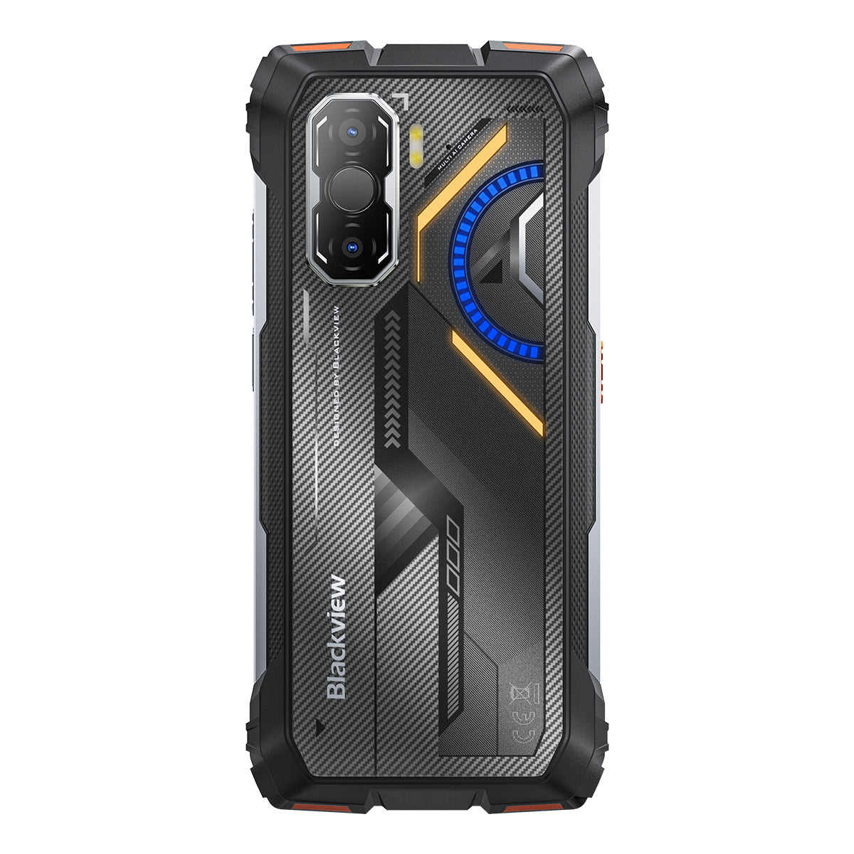 Blackview ROCK 3 – Outdoor-Smartphone 4G mit Infrarot-Wärmebildkamera, 120-Hz-Display 6,78", 108-MP-Kamera, Taschenlampe 400 lm
