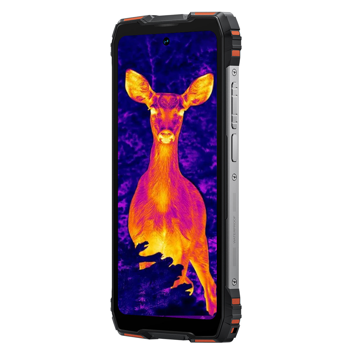 Blackview ROCK 3 – Outdoor-Smartphone 4G mit Infrarot-Wärmebildkamera, 120-Hz-Display 6,78", 108-MP-Kamera, Taschenlampe 400 lm