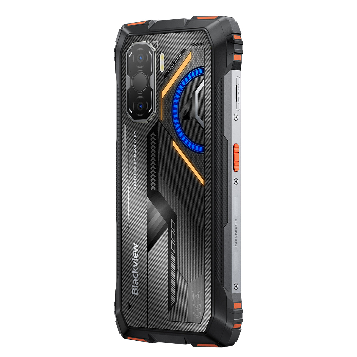 Blackview ROCK 3 – Outdoor-Smartphone 4G mit Infrarot-Wärmebildkamera, 120-Hz-Display 6,78", 108-MP-Kamera, Taschenlampe 400 lm