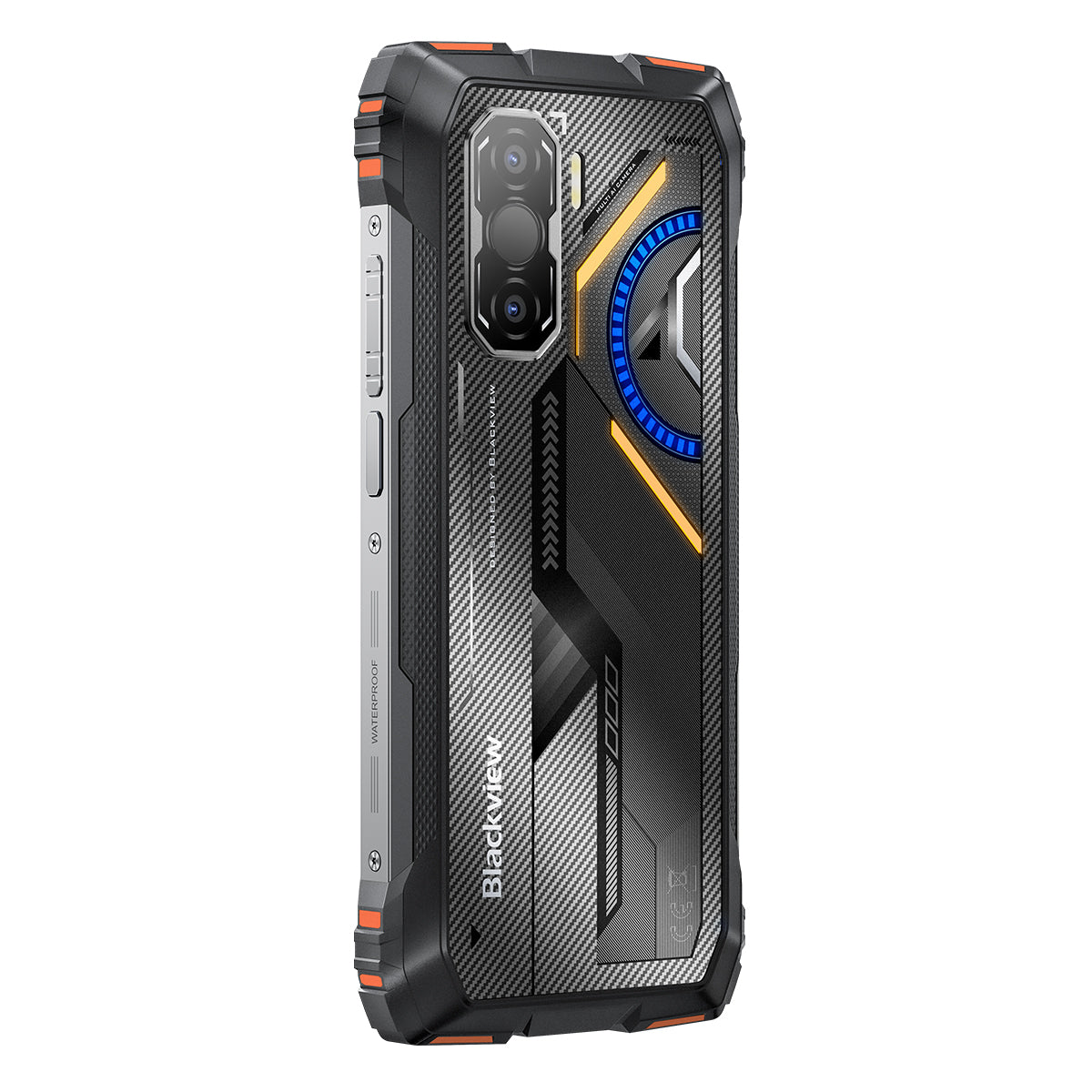Blackview ROCK 3 – Outdoor-Smartphone 4G mit Infrarot-Wärmebildkamera, 120-Hz-Display 6,78", 108-MP-Kamera, Taschenlampe 400 lm