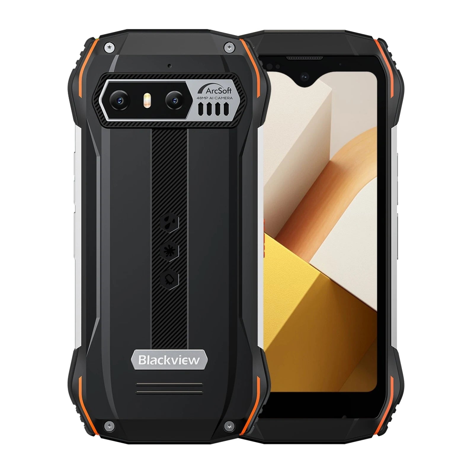 Blackview N6000 4.3-Inch MediaTek Helio G99 8GB+256GB 48MP Camera 4G Small Ruggedized Phone