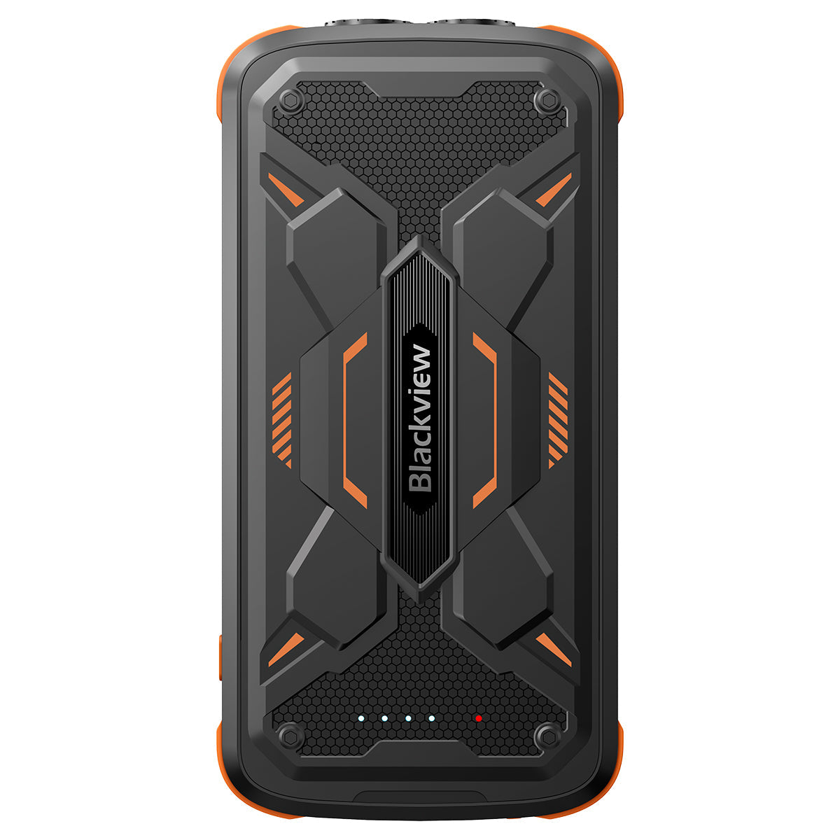 Blackview TERRA 20 – Robuste Powerbank IP54 20 000 mAh | 5 Ladeanschlüsse, Integrierte Doppel-Taschenlampe