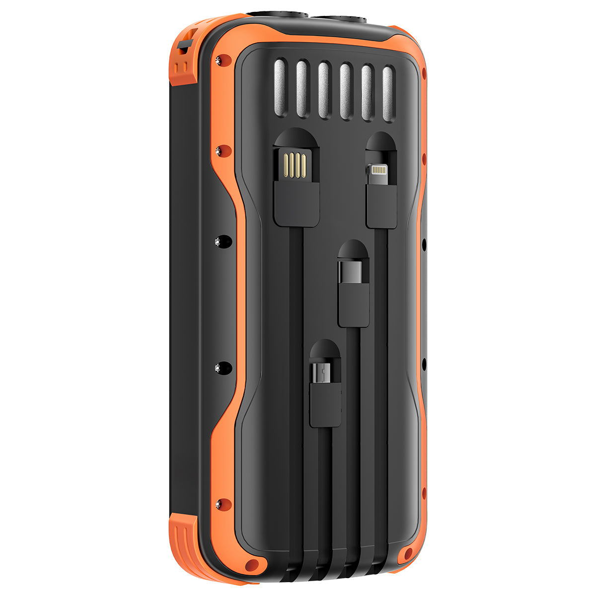 Blackview TERRA 20 – Robuste Powerbank IP54 20 000 mAh | 5 Ladeanschlüsse, Integrierte Doppel-Taschenlampe