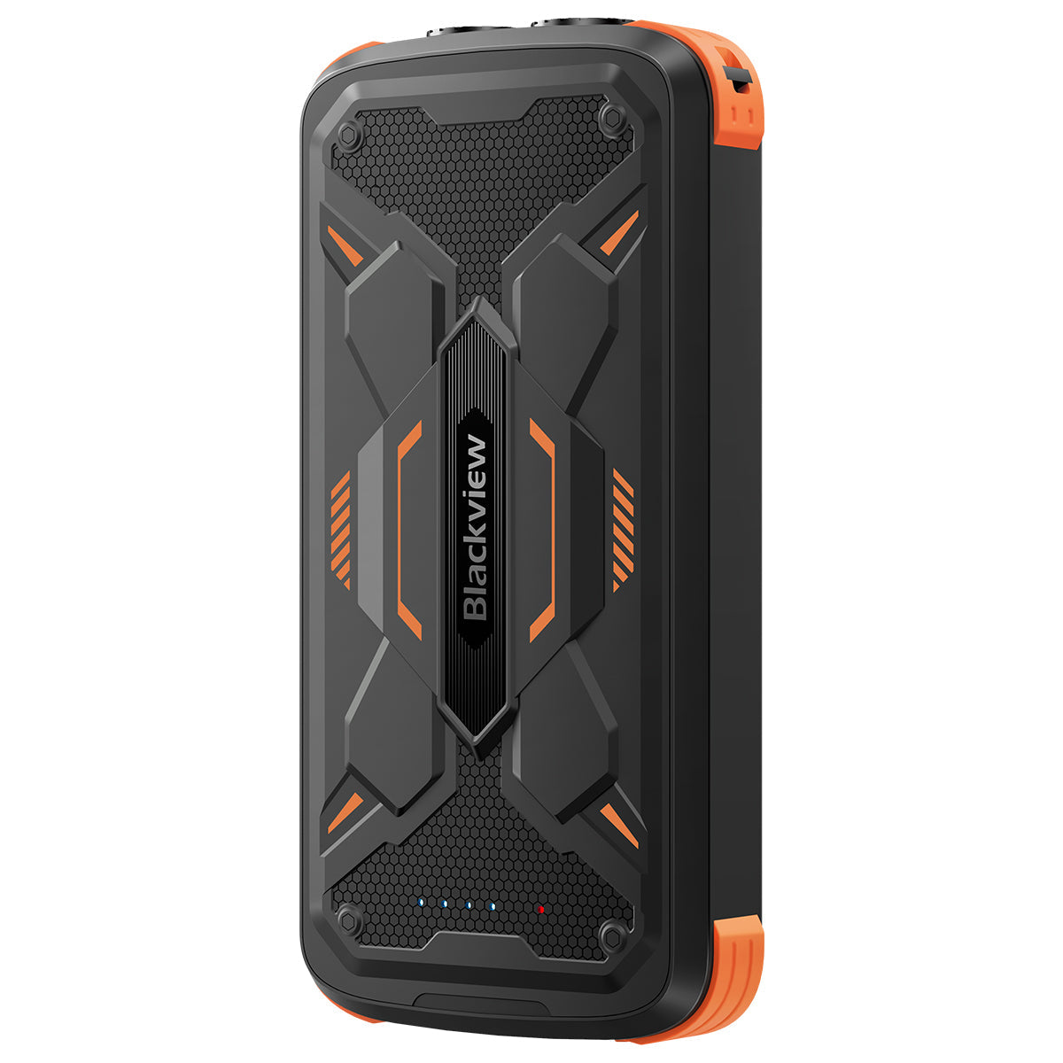 Blackview TERRA 20 – Robuste Powerbank IP54 20 000 mAh | 5 Ladeanschlüsse, Integrierte Doppel-Taschenlampe