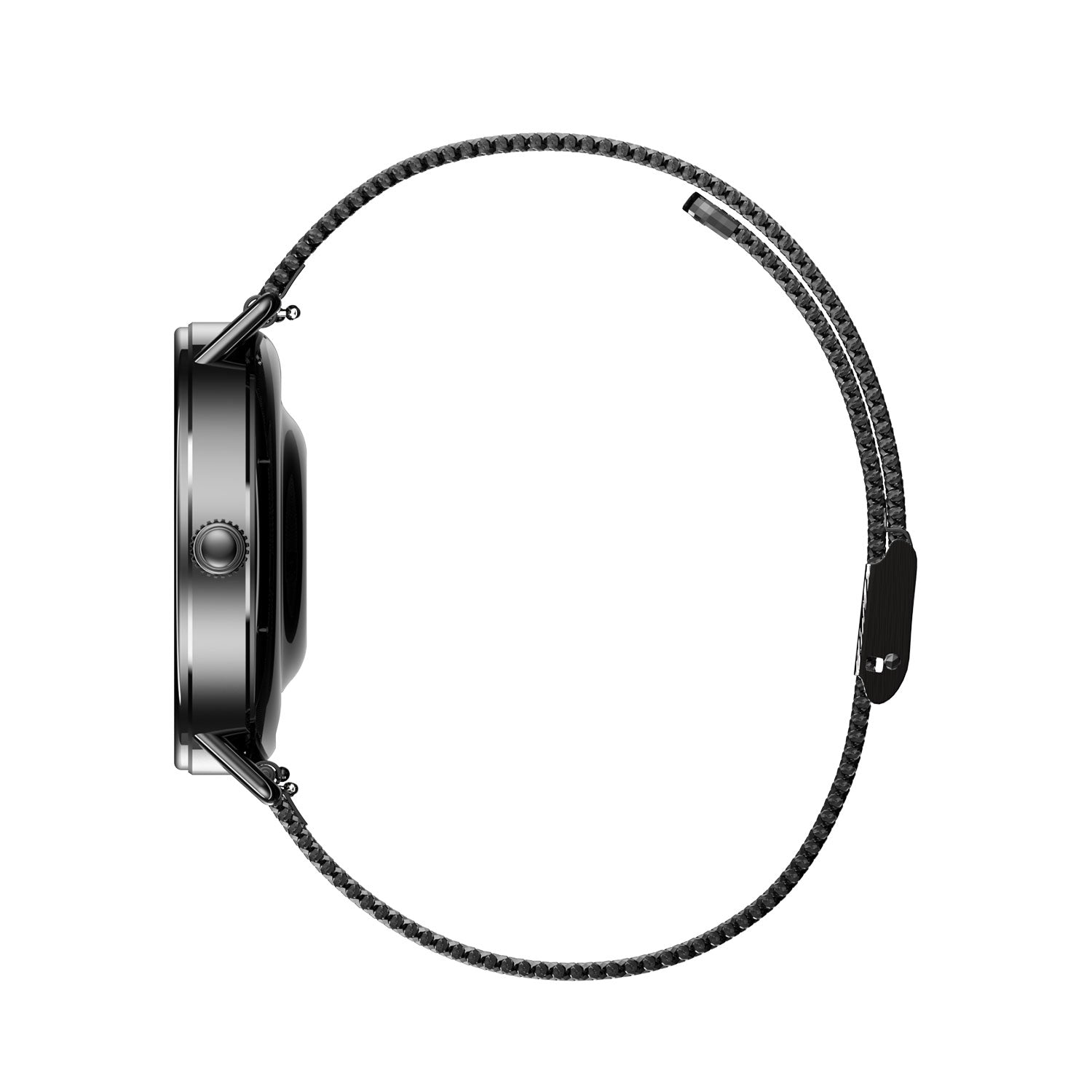 Blackview X30 Damen-Smartwatch – Runde Uhr mit Milanaise-Armband
