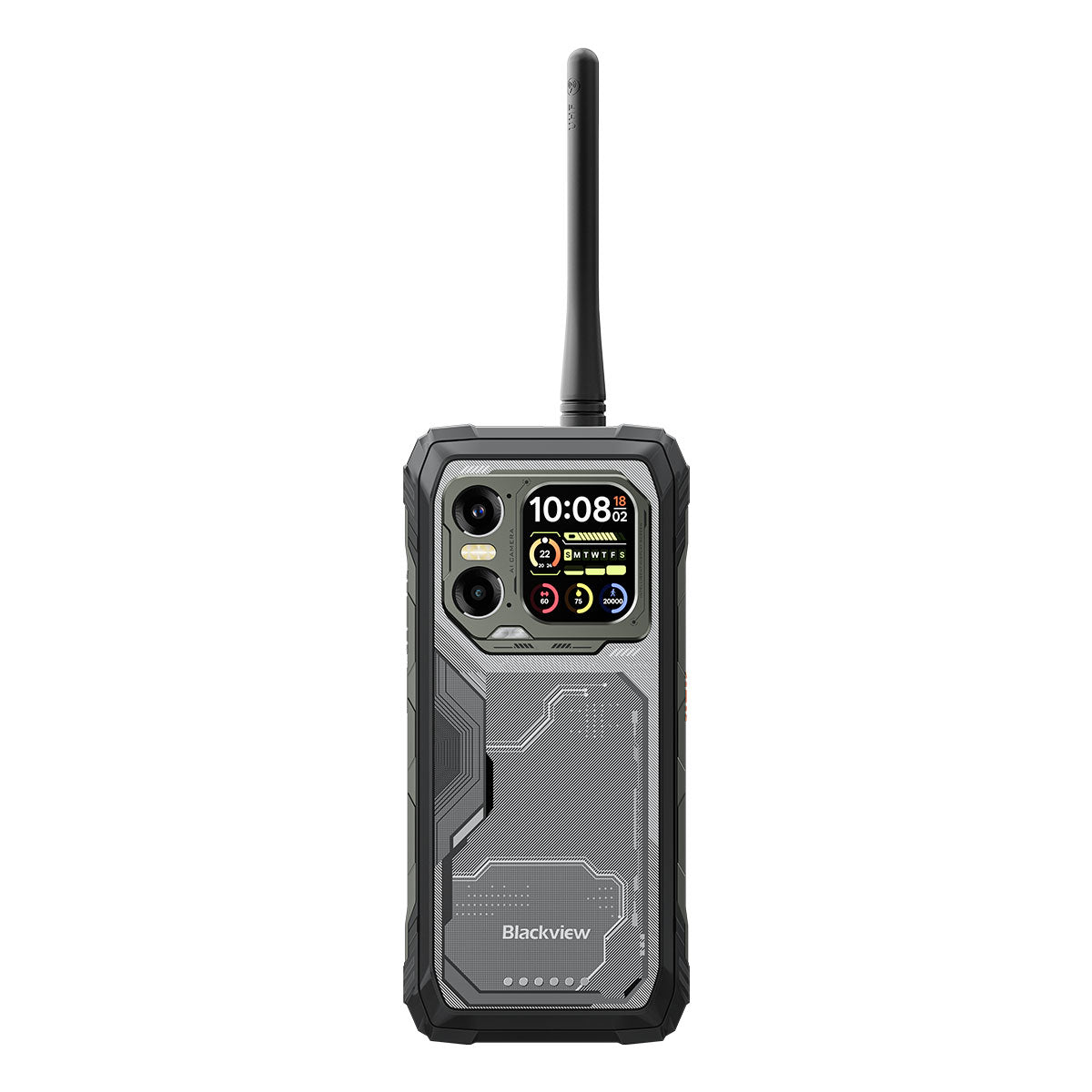 Blackview XPLORE 1  Walkie Talkie -  5G Outdoor Smartphone 6,78" 120 Hz Hauptdisplay, 2,01" Zweitdisplay & 20.000 mAh Akku
