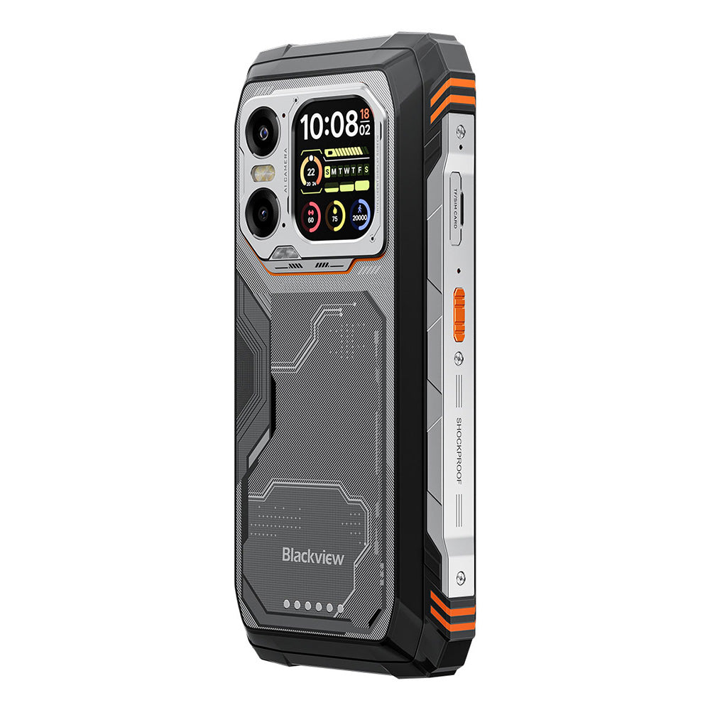Blackview Xplore 1 -  AI Robustes Smartphone 5G 6.78" 120Hz mit 170 LM Taschenlampe & 2,01"-Sekundärdisplay, 20 000 mAh, 12GB+256GB