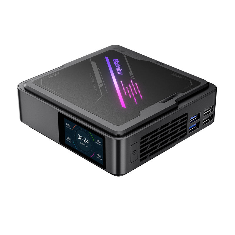 Blackview MP90 - Mini-PC Windows 11 Pro, Intel® Alder Lake N97 CPU, DDR4, SSD, Dual-Display-Unterstützung