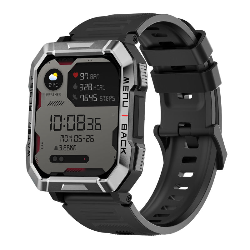 Blackview W60 - Outdoor-Smartwatch, 2,01 Zoll, 900 mAh, LED-Taschenlampe, Kompass